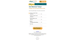 Desktop Screenshot of m.collegebound.net