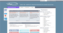 Desktop Screenshot of collegebound.net